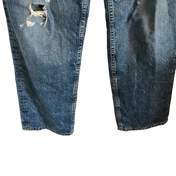 AG ADRIANO GOLDSCHMIED Knoxx High Rise Baggy Boyfriend Jeans Inland Wash - Picture 5 of 14